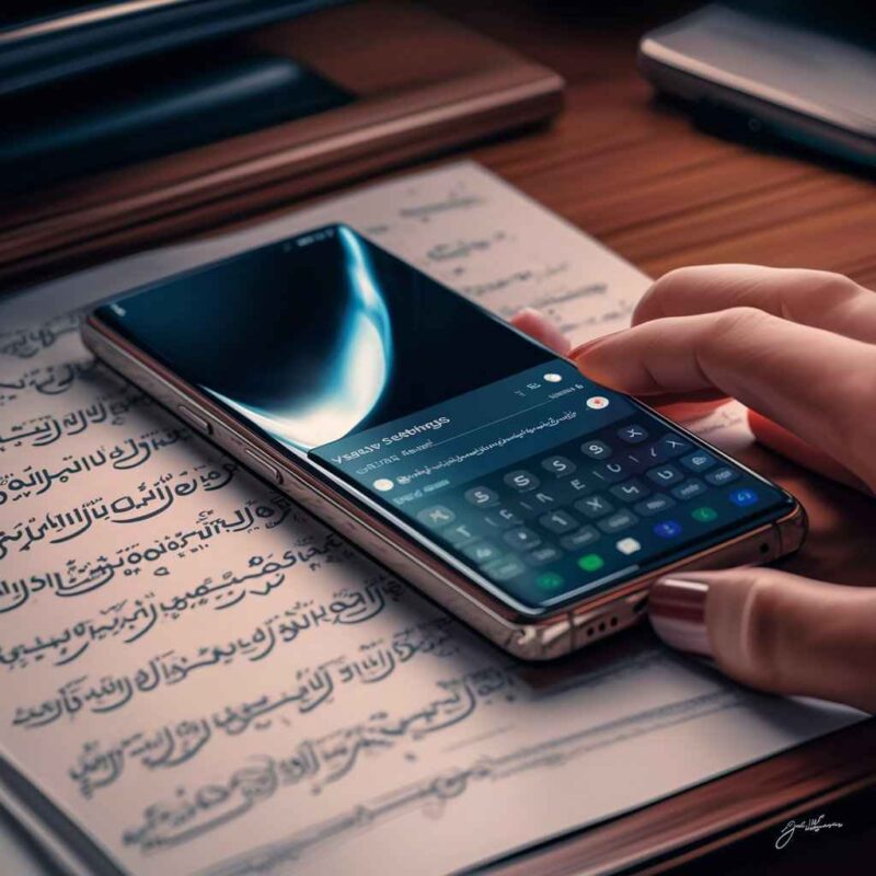 استفاده از کیبورد جایگزین برای تایپ فارسی در سامسونگ