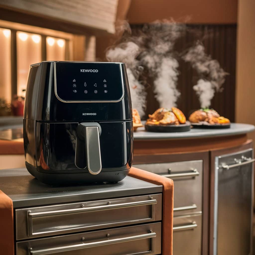 بهترین و جدیدترین مدل سرخ کن بدون روغن مارک کنوود