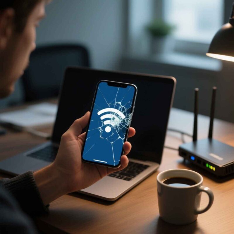 چرا گوشی آیفون به وای فای وصل نمیشه و دلیل وصل نشدن آیفون به وای فای چیست؟